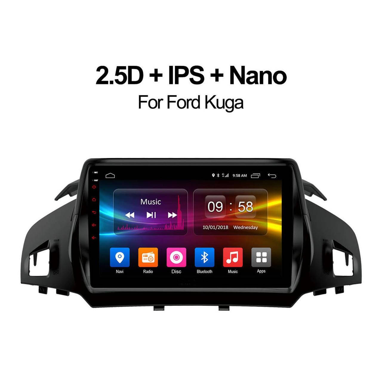 

Штатная Магнитола Marshal F9088 Ford Kuga 2013-2017 Android 10.1 IPS GPS Форд Куга