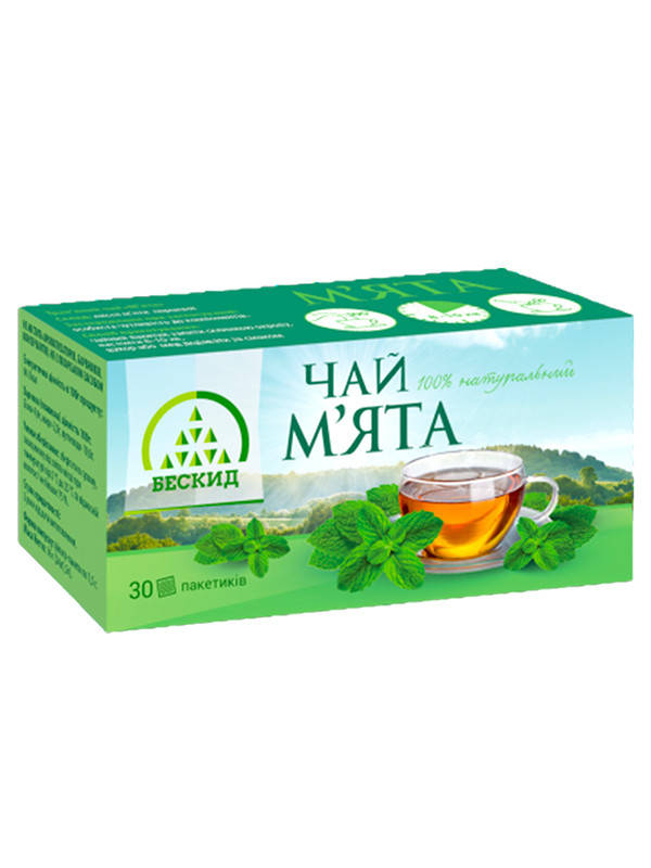 

Травяной чай «Мята» (30 пакетиков) (Карпатский чай )