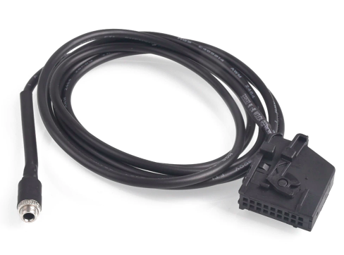 

AUX Кабель-адаптер 18pin 3,5 мм женские разъем для VW Passat Touareg Golf V для AUDI MFD2 RNS2
