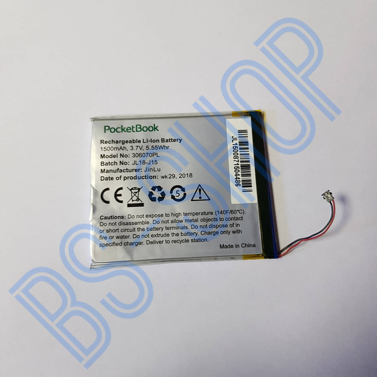 

АКБ Pocketbook 306070 PL (Basic 3) original Б/У