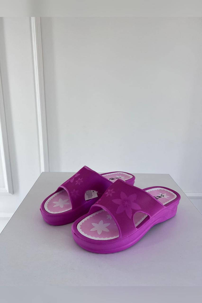 

Шлепки пена женские малиновые Dreamstan 144354M, Малиновый