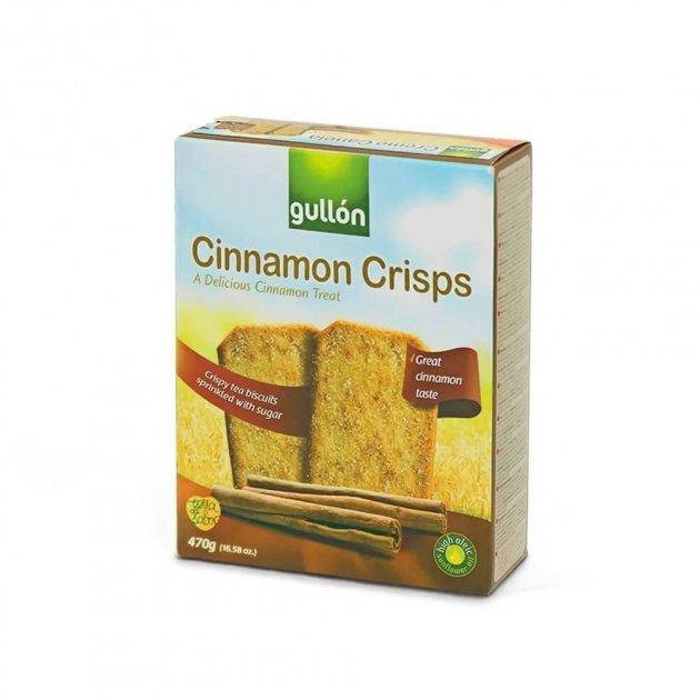 

Печиво з корицею GULLON Cinnamon crisps 470 г.