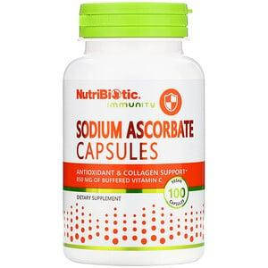 

NutriBiotic аскорбат натрия 100 капсул