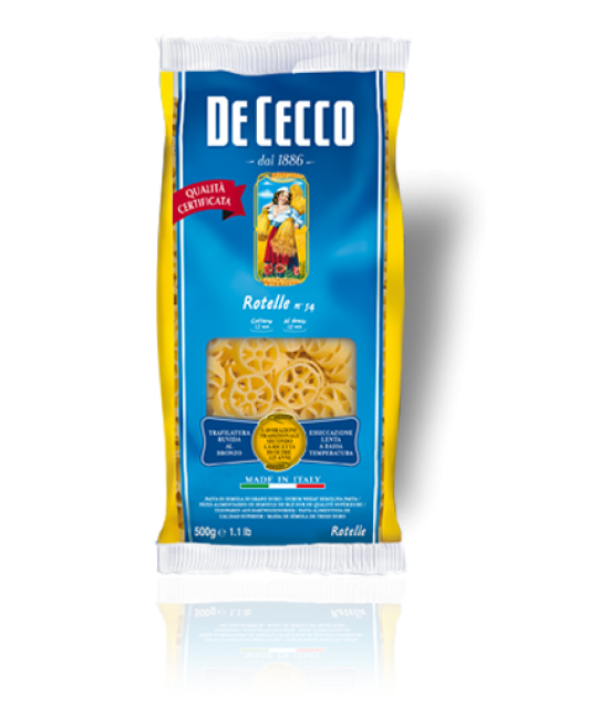 

Макароны De Cecco Rotelle №54 500гр