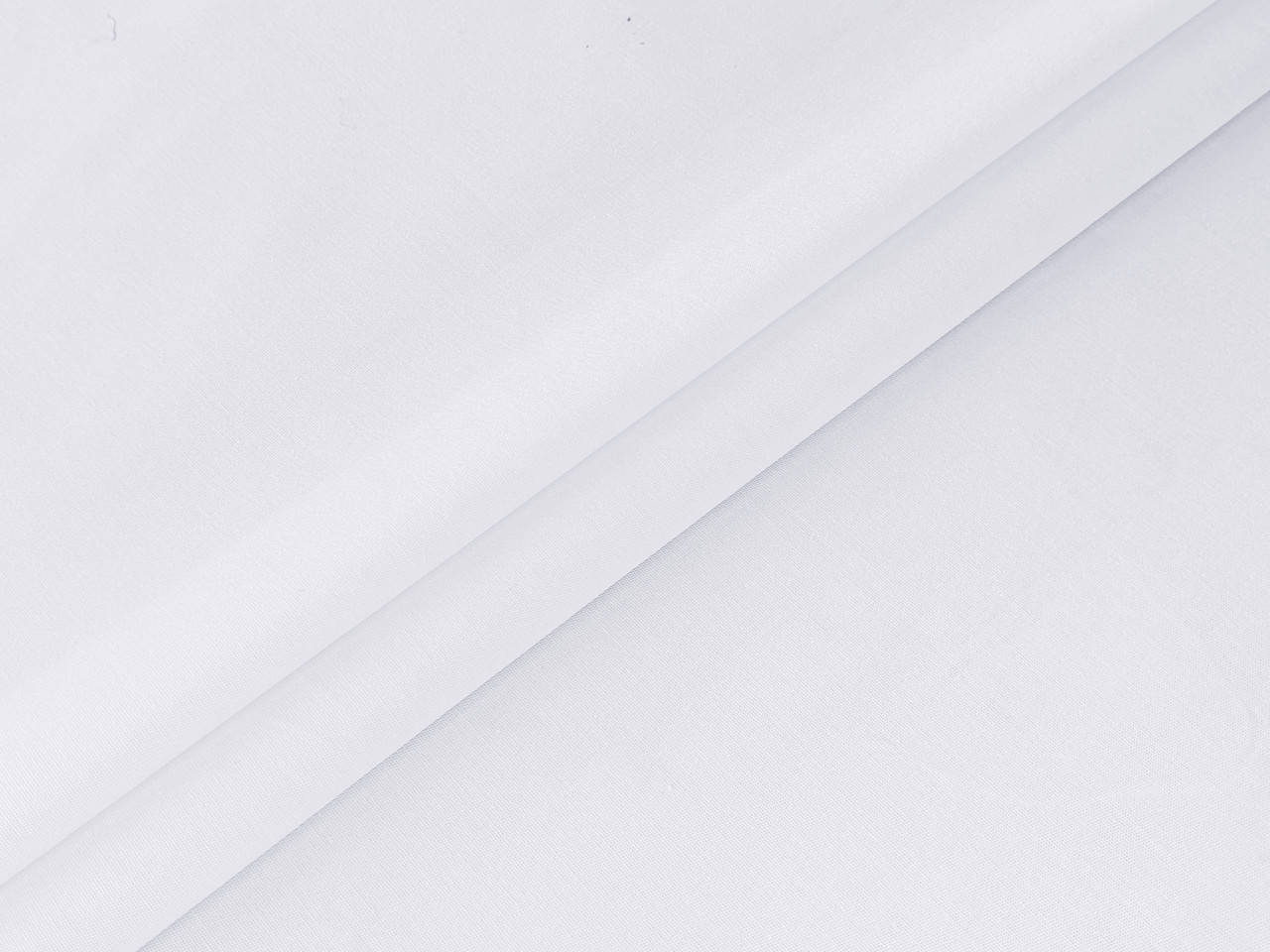 

Коттон твил однотонный, белый