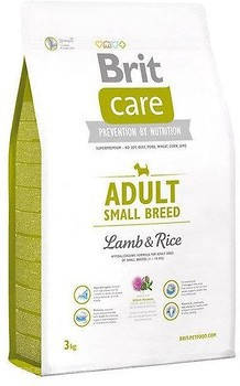 

Корм для собак Brit Care Adult Small Breed Lamb&Rice 3кг
