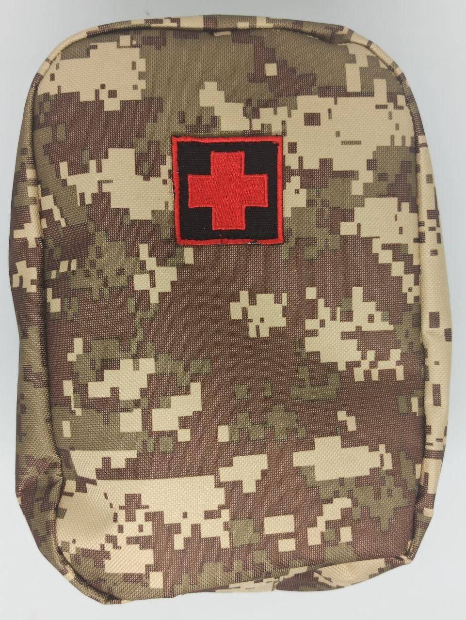 

Подсумок под аптечку. с системой MOLLE Пиксель