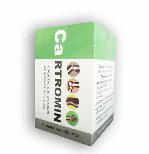 

Cartromin (Картромин) Таблетки для суставов 10 шипучих таблеток