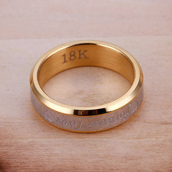 

Кольцо Forever love широкое