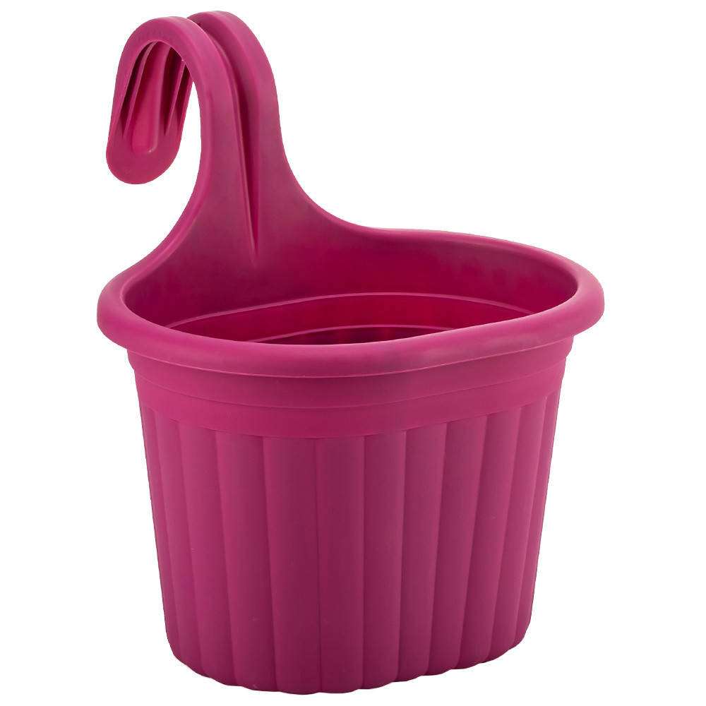 

Горшок для цветов балконный подвесной Camellia 3 л фиолетовый