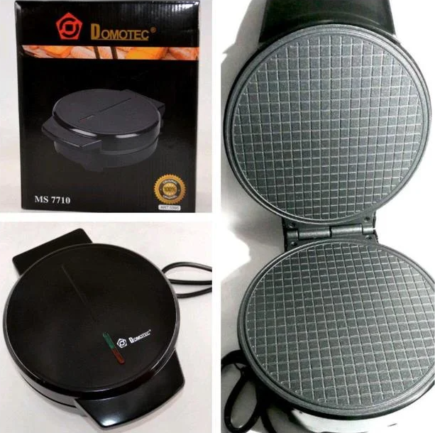 

Вафельница электрическая DOMOTEC MS 7710 1000Вт для приготовления тонких вафель