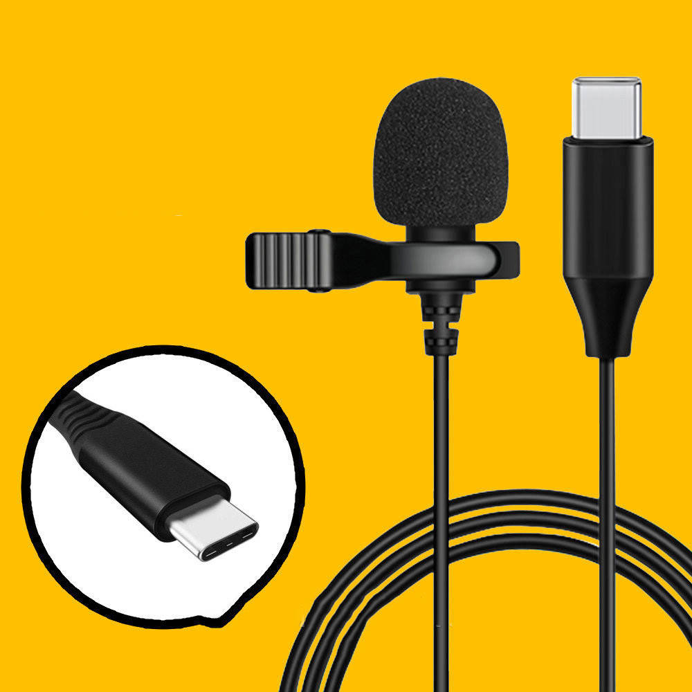 

Петличный Микрофон DM TYPE-C MK-3 / Мини микрофон / Микрофон петличка