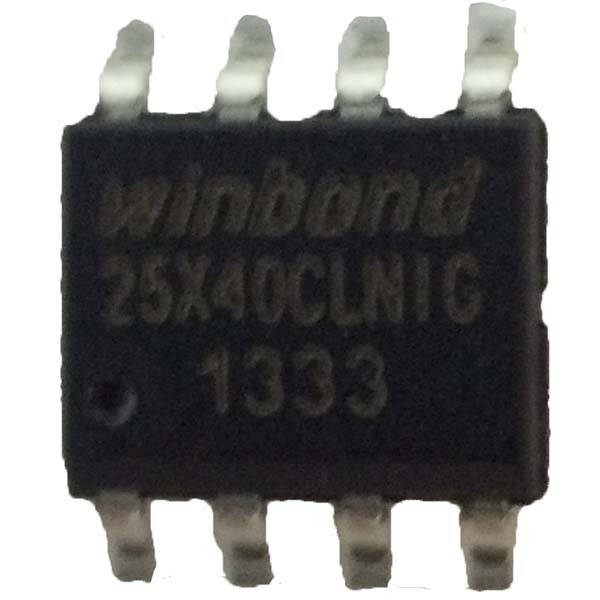 

Микросхема Winbond W25X40CLNIG, 25X40CLNIG