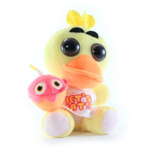 

Мягкая игрушка 5 ночей с Фредди, Чика Chica 16 см, кошмарные аниматроники