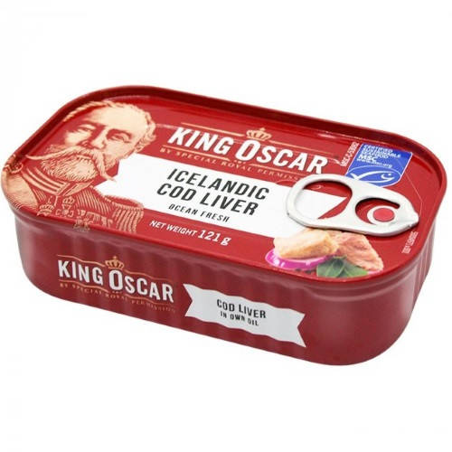 

Печень трески King Oscar 121 g