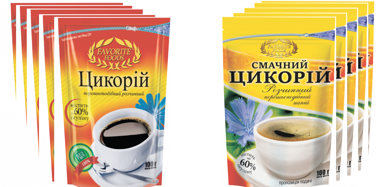 

Набор Цикорий FAVORITE FOODS растворимый порошкообразный 10 шт * 100г.