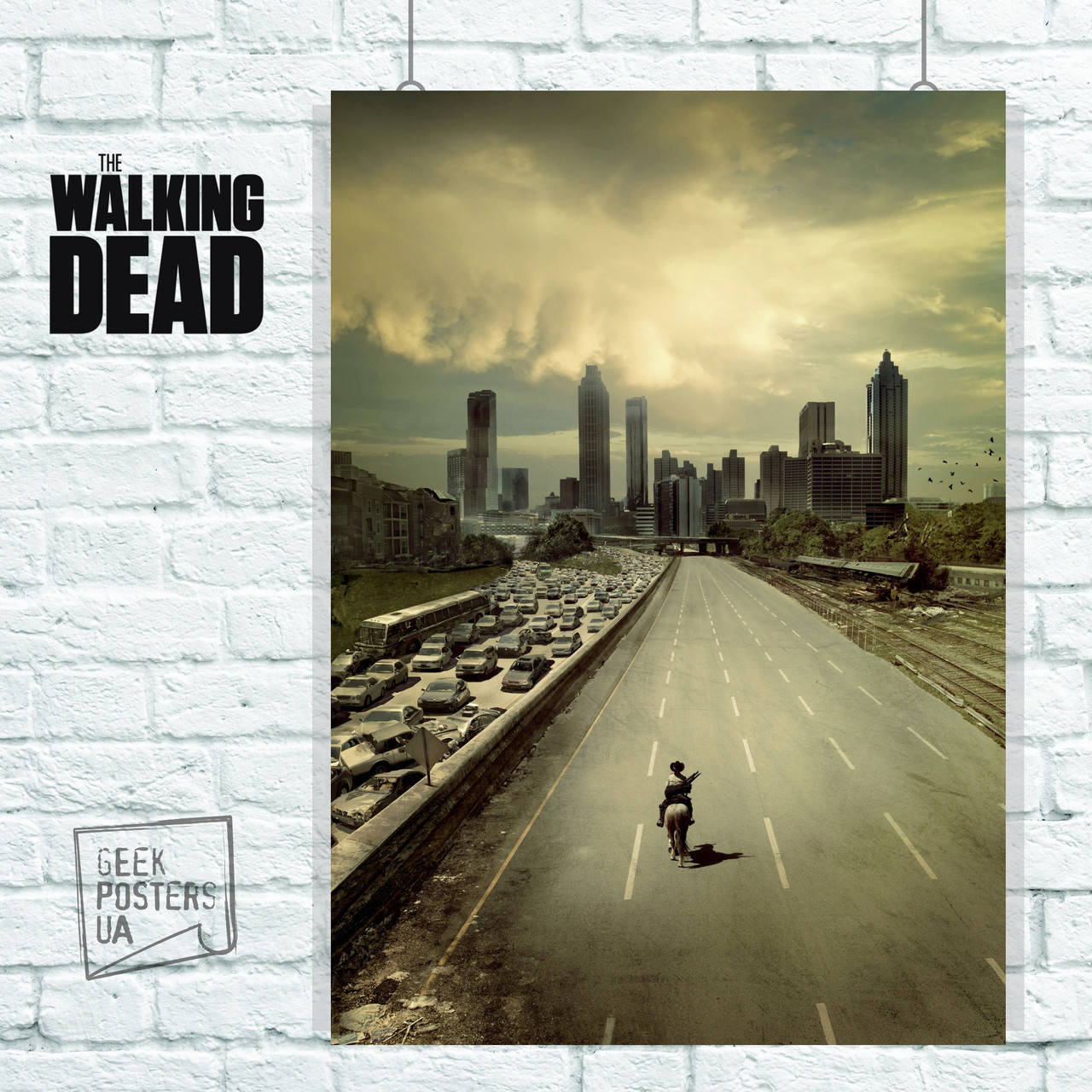 

Постер The Walking Dead, Ходячие Мертвецы, сериал. Размер 60x42см (A2). Глянцевая бумага