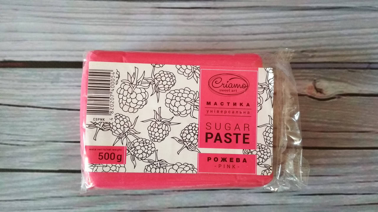 

Мастика Criamo универсальная, Розовая 250гр