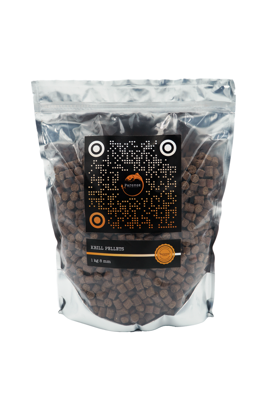 

Пеллетс Криль (Krill Pellets), пеллетс для рыбалки 8 мм, 900 г