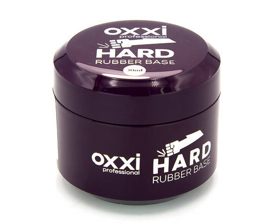 

База каучуковая для гель-лака Oxxi Professional Hard Rubber Base, 30 мл