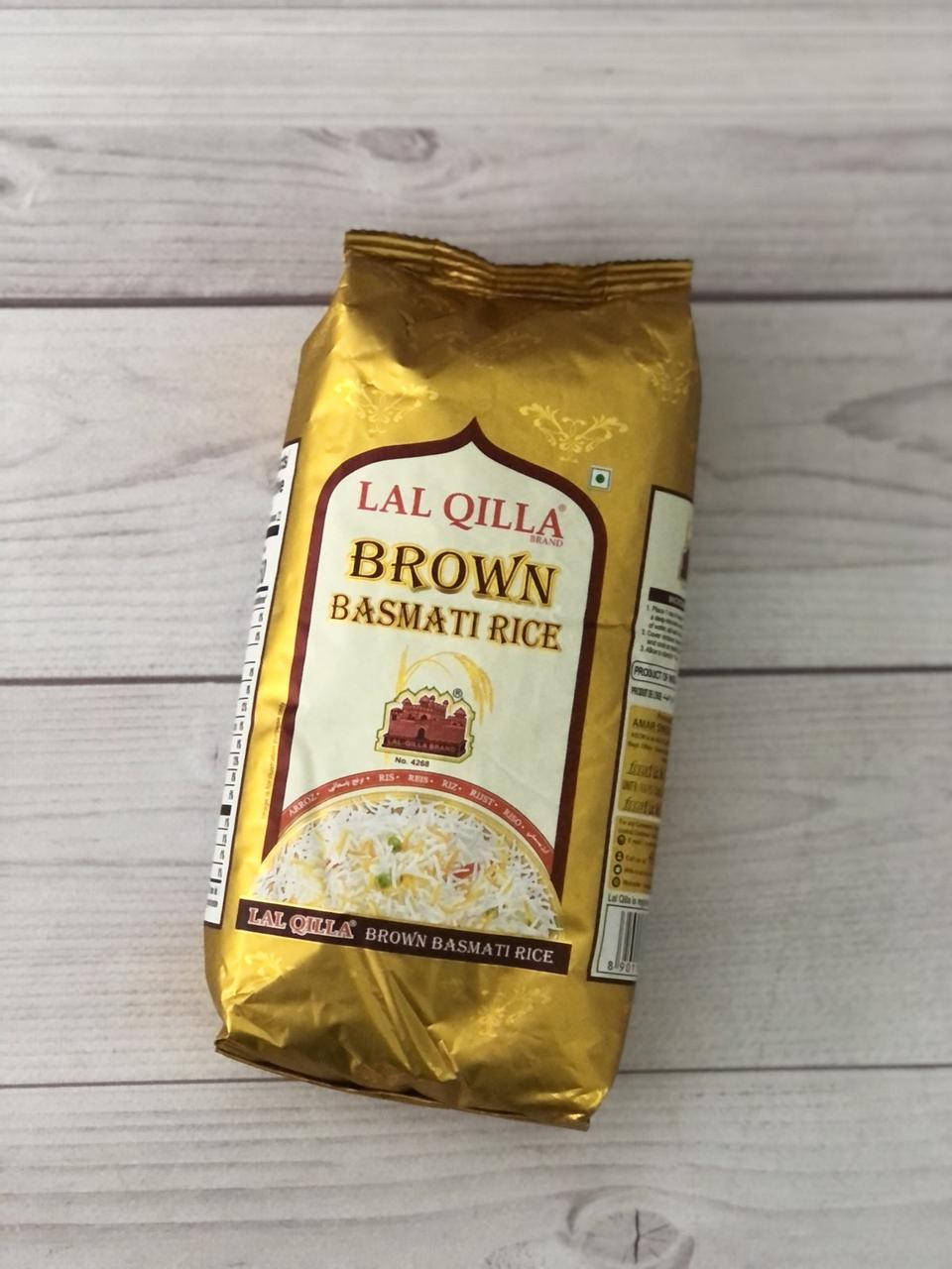 

Рис басмати коричневый индийский Lal Qilla 1 кг