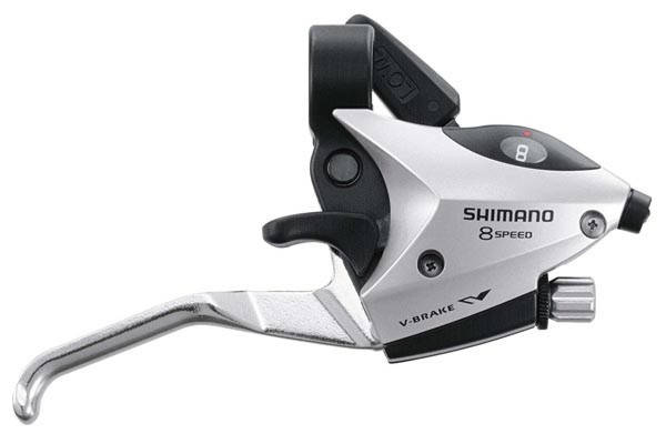 

Манетка моноблок Shimano ST-EF50 правая, 8шв, черный-серый (02159)