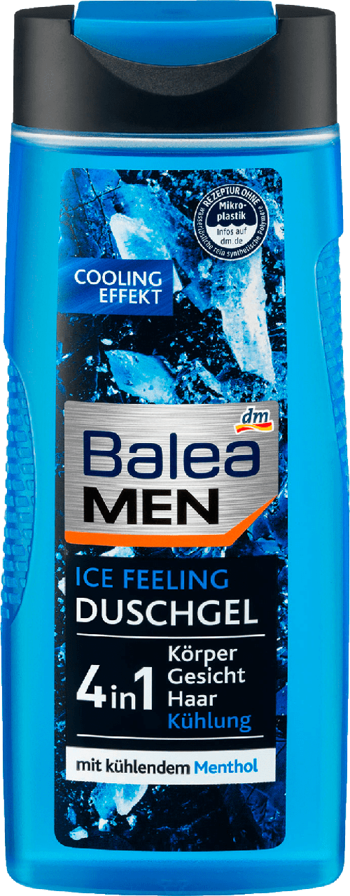 

Гель для душа Balea Men Ice Feeling 4in1, 300 ml