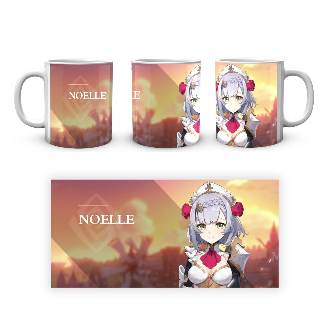 

Кружка GeekLand Genshin Impact Геншин Импакт Noelle Ноэль GN 02.489, Белый