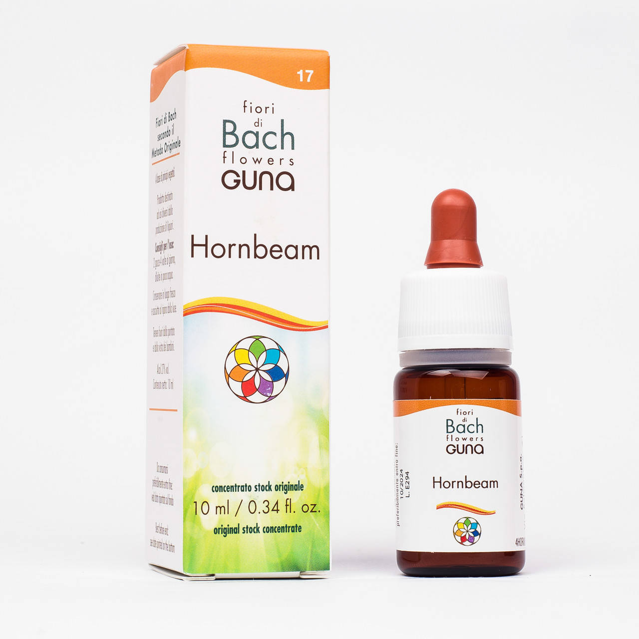 

Капли Баха №17 Hornbeam (Граб, Горнбим). GUNA. Капли, 10 мл. При умственной усталости, апатии