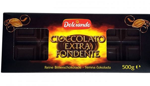 

Шоколад Dolciando Чорний 500г