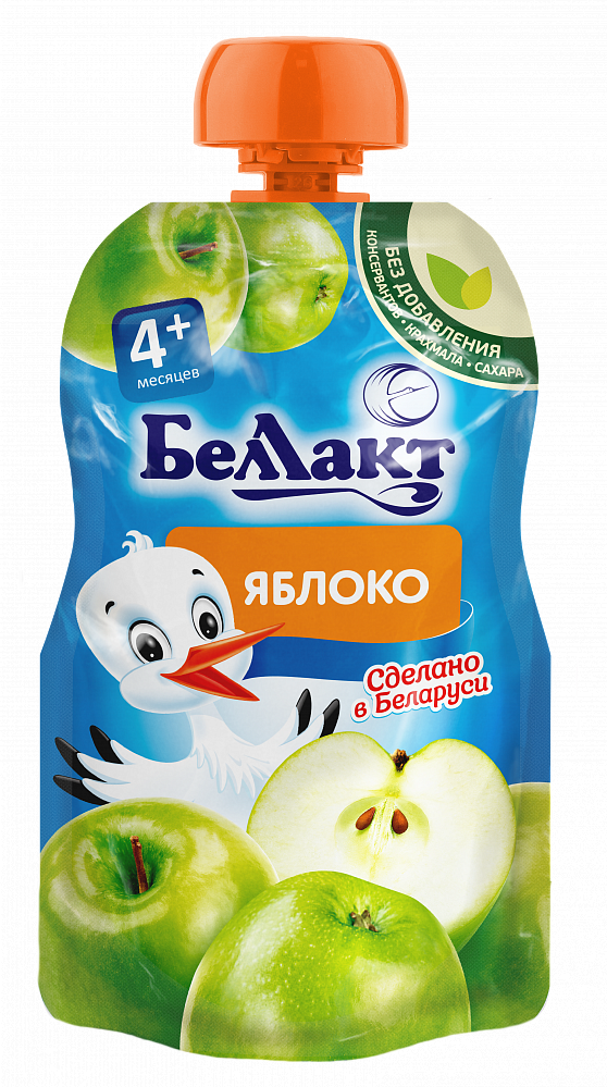 

Пюре Беллакт Gualapack из Яблок от 4 месяцев 90 гр