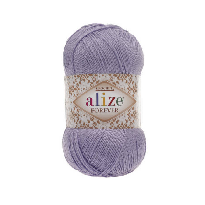 

158 Пряжа Alize Forever лаванда-лиловый