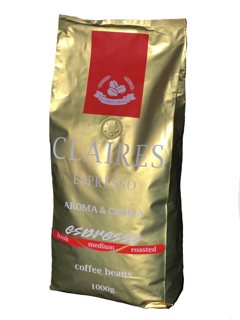 

Кофе в зернах Claire`s Coffee AROMA & CREMA 1кг