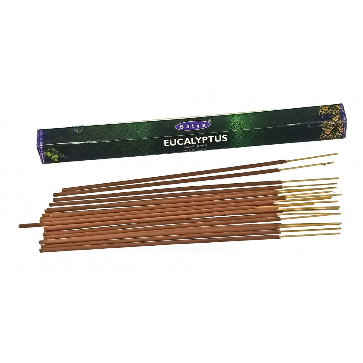 

Eucalyptus (Эвкалипт) (Satya) пыльцовые благовония шестигранник
