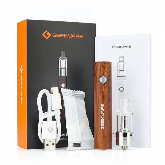 

Электронная сигарета 2ml 1300mAh Geekvape G18 Pen Starter Kit (Wood) цвет дерева Вейп стартовый набор