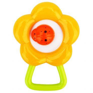 

Игрушка погремушка Цветок Baby Mix GW-G21 развивающая пластиковая для малышей с рождения