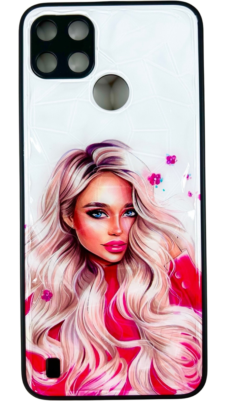 

Чехол накладка New Prisma для Realme C21Y (на реалми ц21у) Pink, Розовый