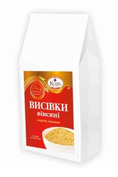 

Висівки вівсяні 500 г ТМ Козуб Продукт
