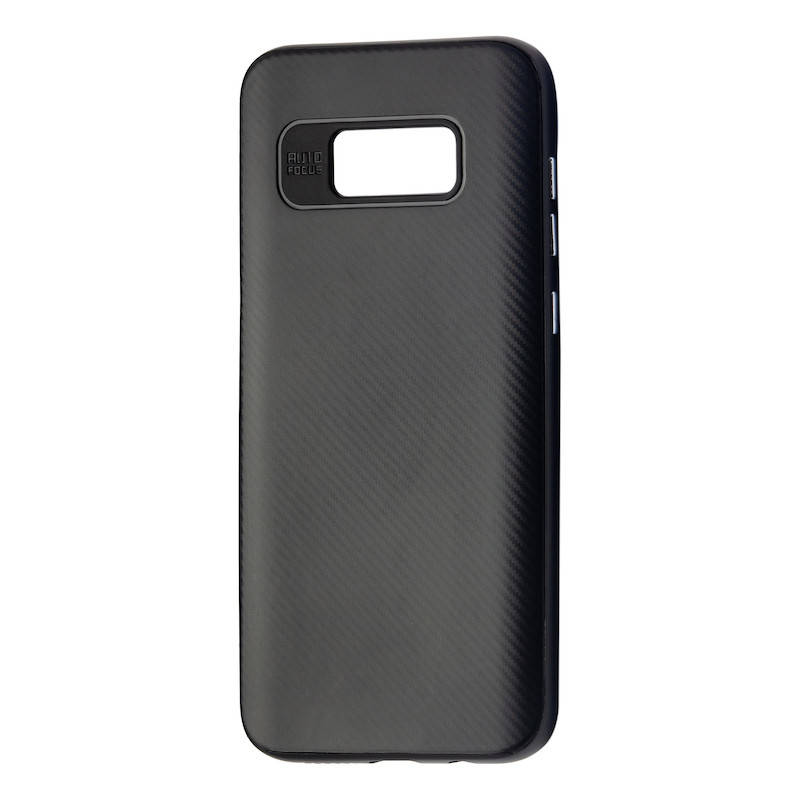

Чехол-накладка силикон с пластик бортом iPaky Cheap для Samsung S8 (black), Черный