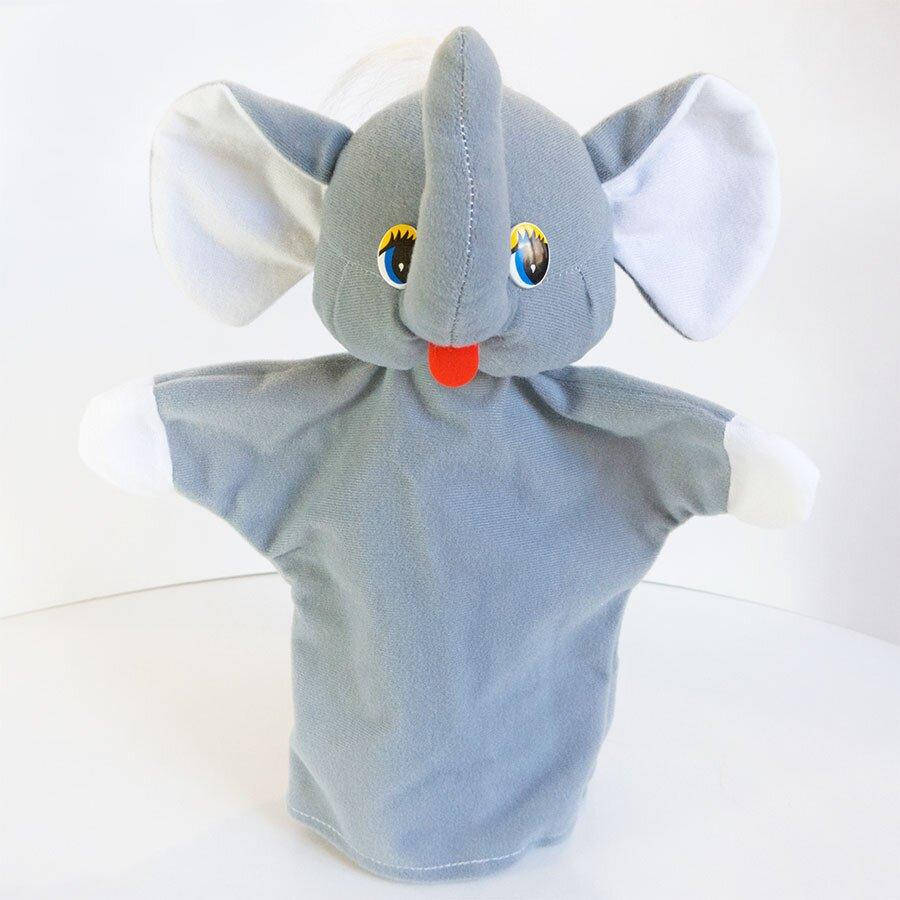 

Кукольный театр Zolushka Слон 28см (ZL327), Серый