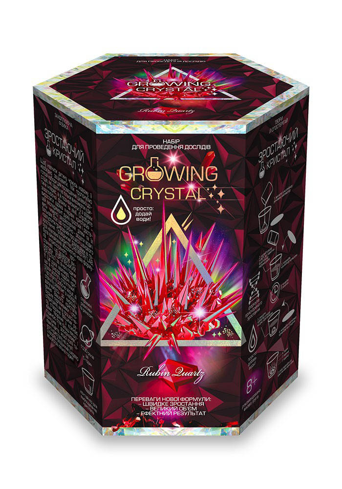 

Набор для исследований Кристал Growing Crystal Рубин