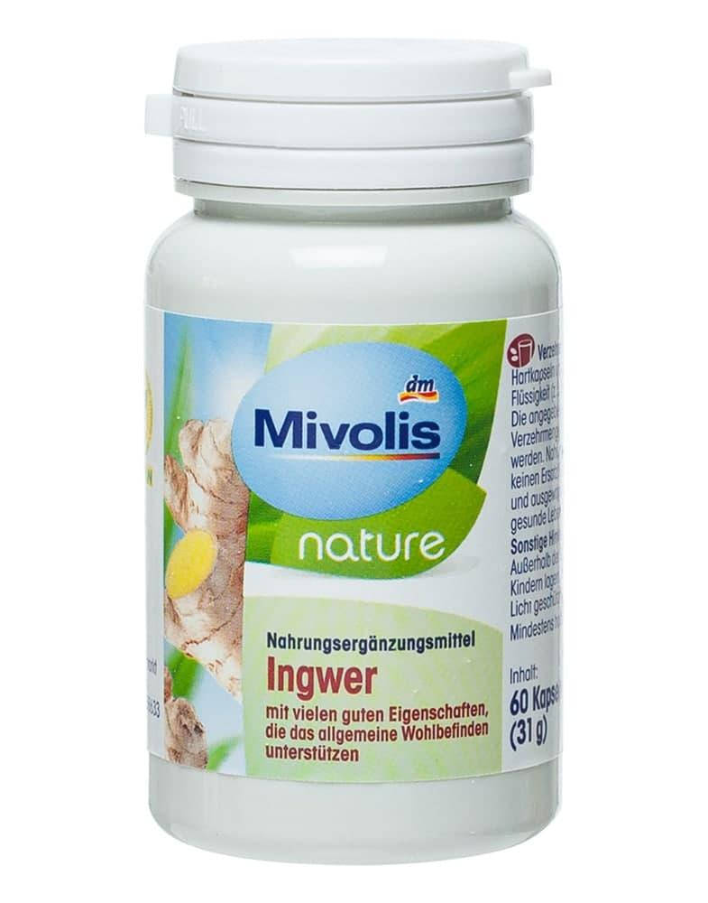 

Mivolis nature Ingwer (60 шт) 400 мг чистого экстракта корня имбиря