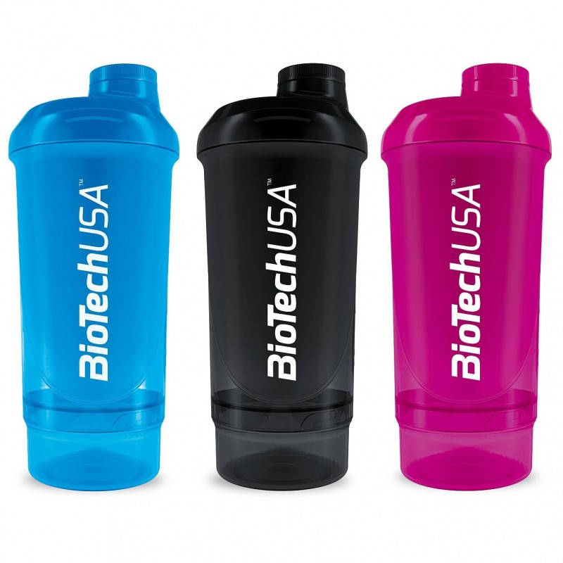 

Шейкер с контейнером BioTech USA Vawe Shaker Compact 500ml + 150ml