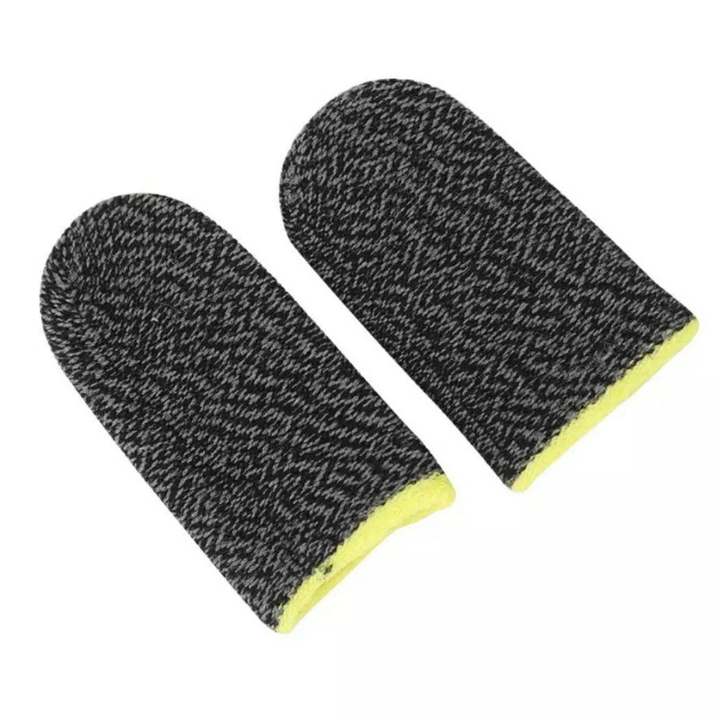 

Напальчники игровые для смартфона Smart Touch серый желтый