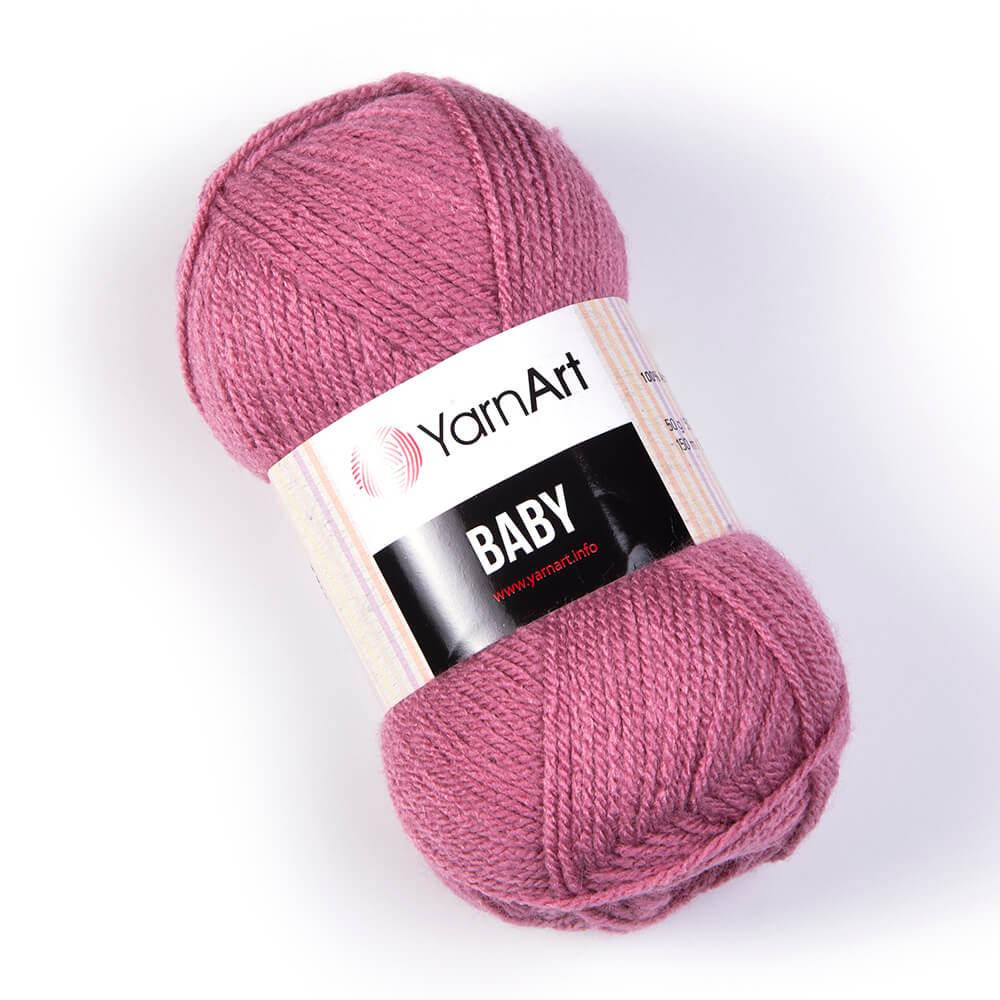 

Пряжа YarnArt Baby 3017 сухая роза