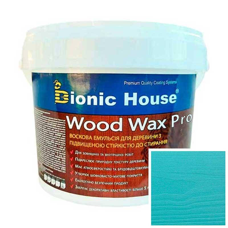 

Краска для дерева WOOD WAX PRO Белая База Bionic-House 0,8л Бирюза, Белый