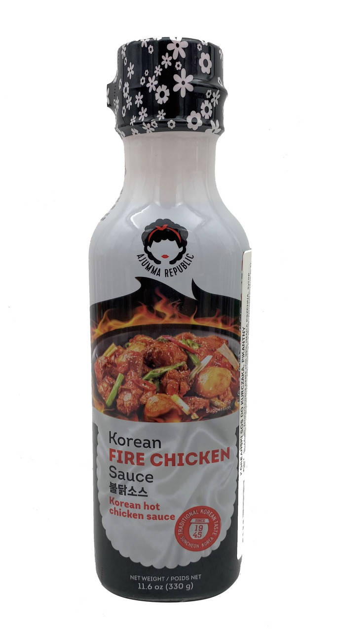 

Соус корейский пикантний Fire Chicken AJUMMA REPUBLIC 246 мл / 330 г