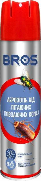 

Аэрозоль Bros от летающих и ползающих насекомых 400 мл
