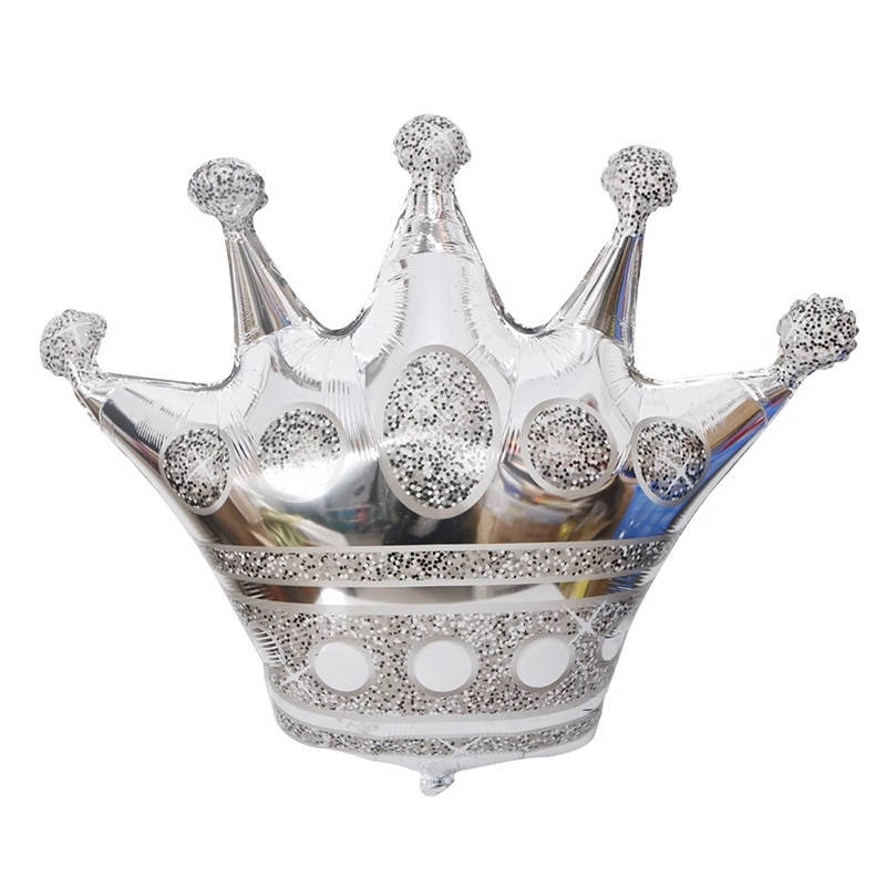 

Шар фигура корона серебро