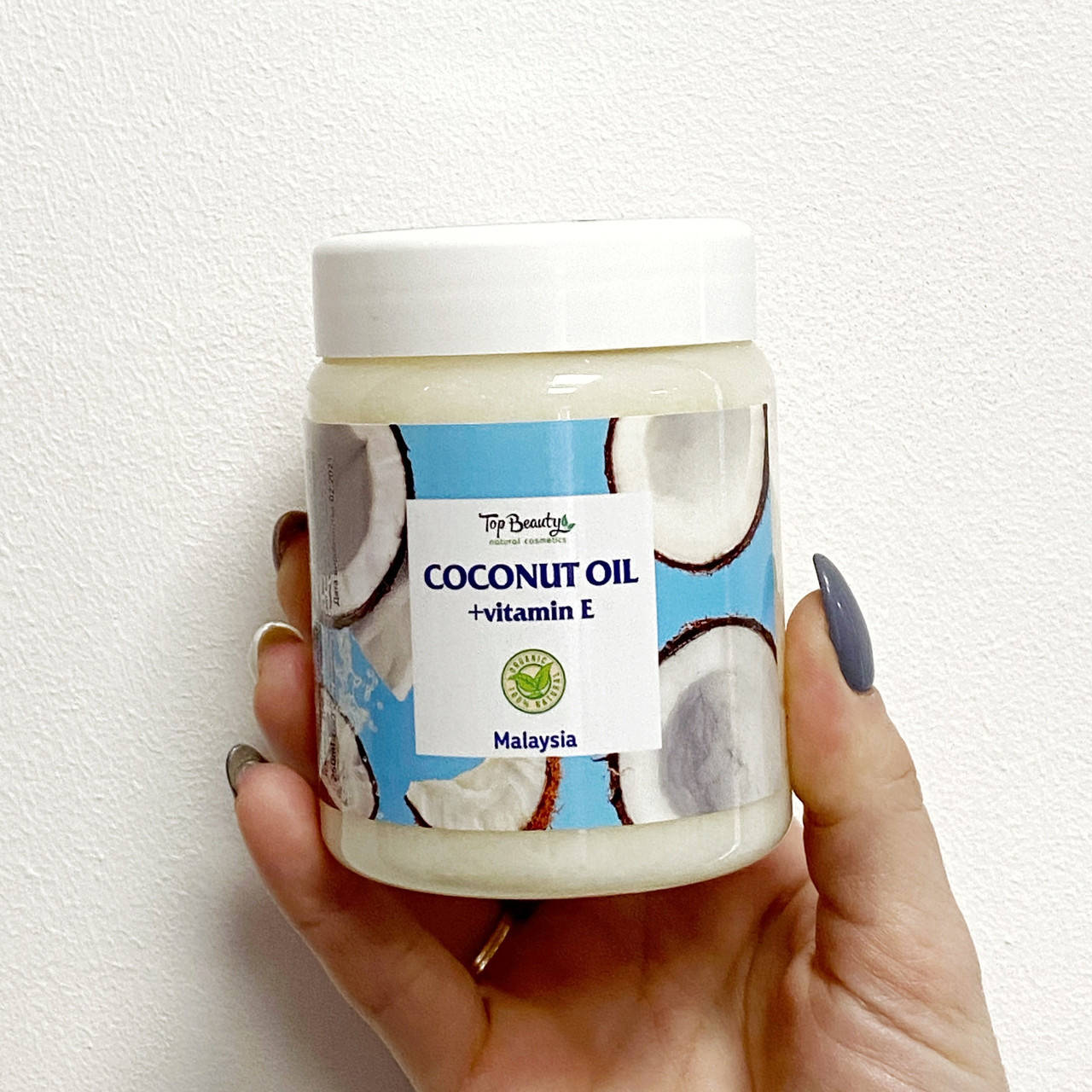 

Кокосовое масло для волос с витамином Е Top Beauty